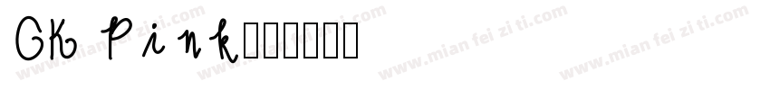 CK Pink字体转换